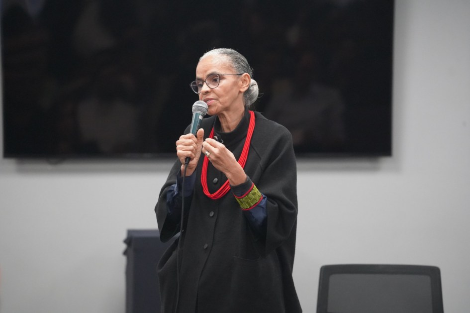ncontro com Jovens Lideranças Evangélicas - Balanço Ético Global Ministra do Meio Ambiente e Mudança do Clima, Marina Silva durante encontro com Jovem Lideranças Evangélicas - Balanço Ético Global Local: São Paulo Foto: Rogério Cassimiro/ MMA