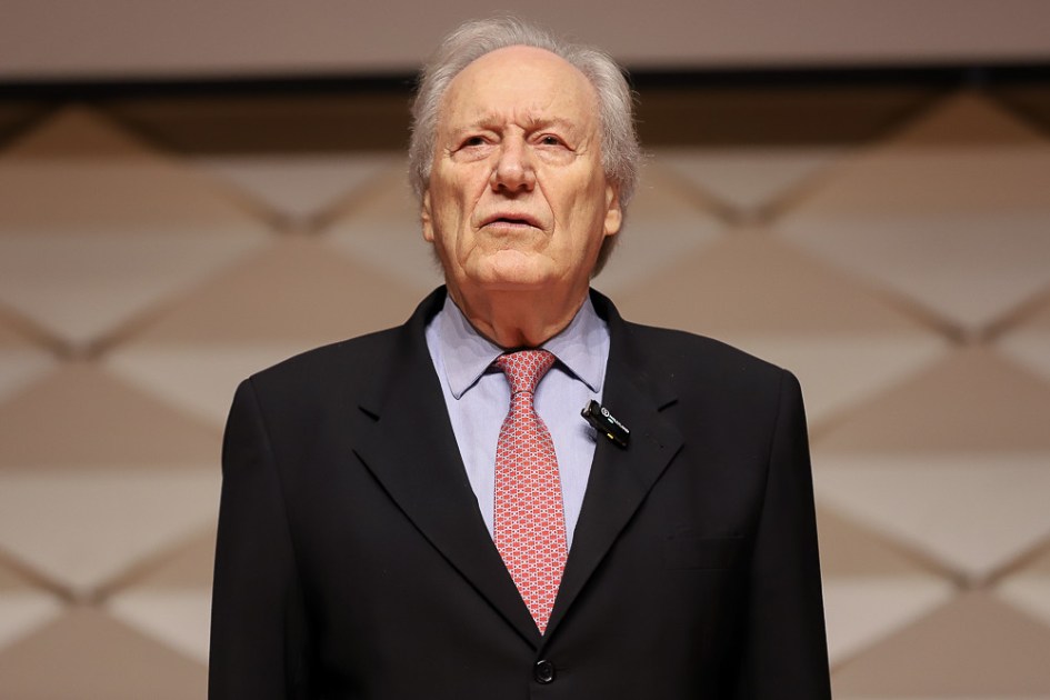 O ministro Ricardo Lewandowski no Dia do Policial Federal