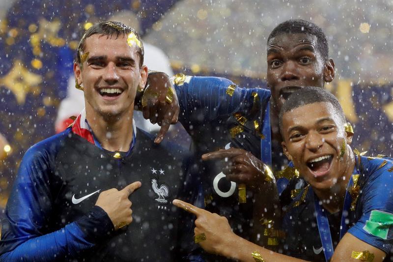Vitória sobre a Croácia, em 2018, garantiu o bicampeonato da França em final histórica
