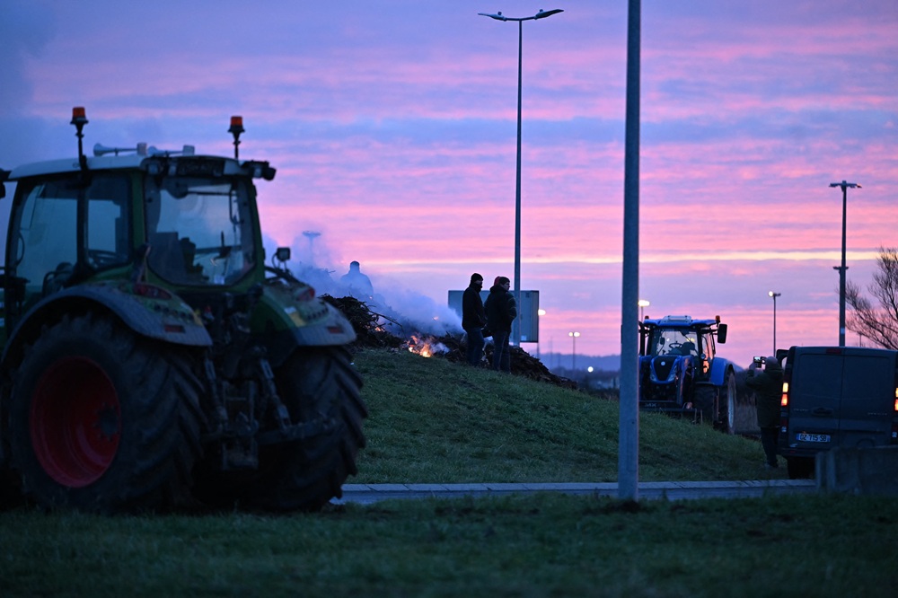 Agricultores franceses protestam contra acordo Mercosul-UE
