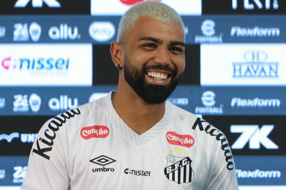 Gabigol afirma que está pronto para ajudar o Neymar em apresentação no Santos