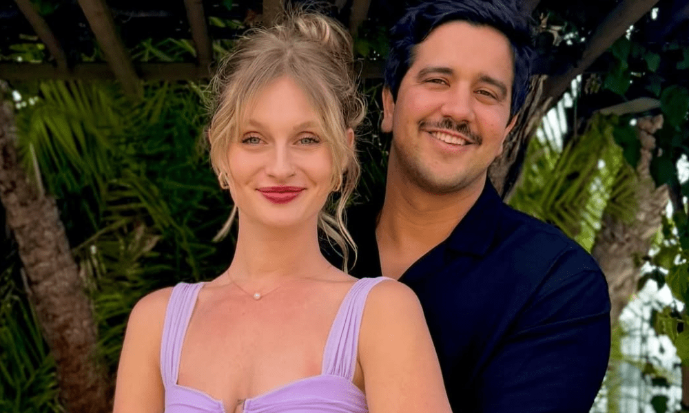 A norte-americana Hannah Silveira, e o brasileiro Matheus Silveira preso por agentes de imigração dos EUA (ICE)