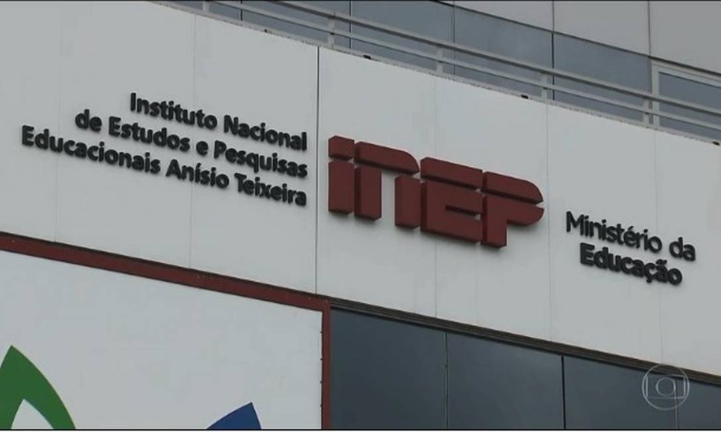 Fachada do prédio do Inep