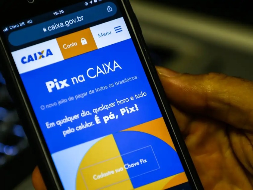Aplicativo Pix da Caixa