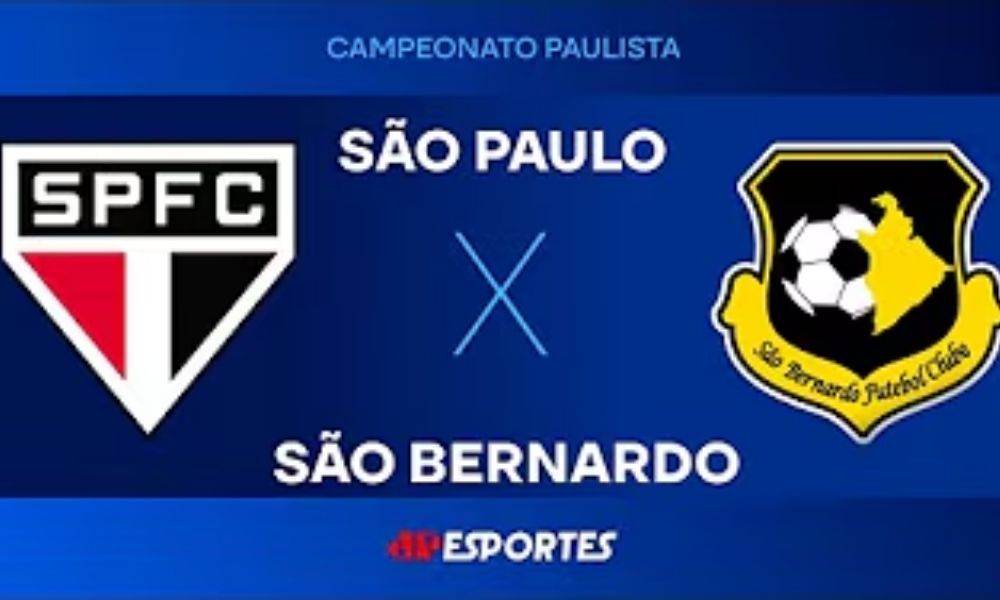 São Paulo x São Bernardo: confira a transmissão da Jovem Pan ao vivo