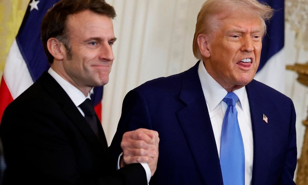 Macron propõe a Trump uma cúpula do G7 na quinta-feira em Paris