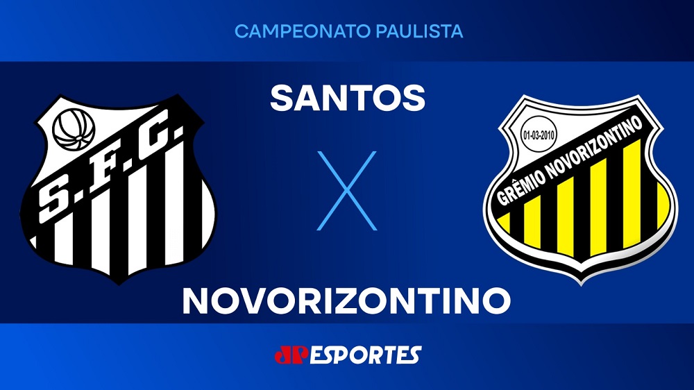 Santos x Novorizontino: confira a transmissão da Jovem Pan ao vivo
