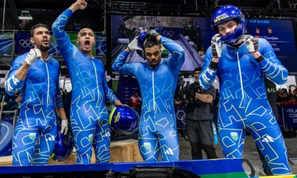 Brasil conquista resultado histórico no bobsled nas Olimpíadas de Inverno
