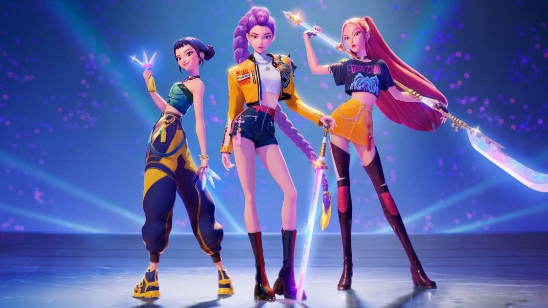 Animação Guerreiras do K-Pop