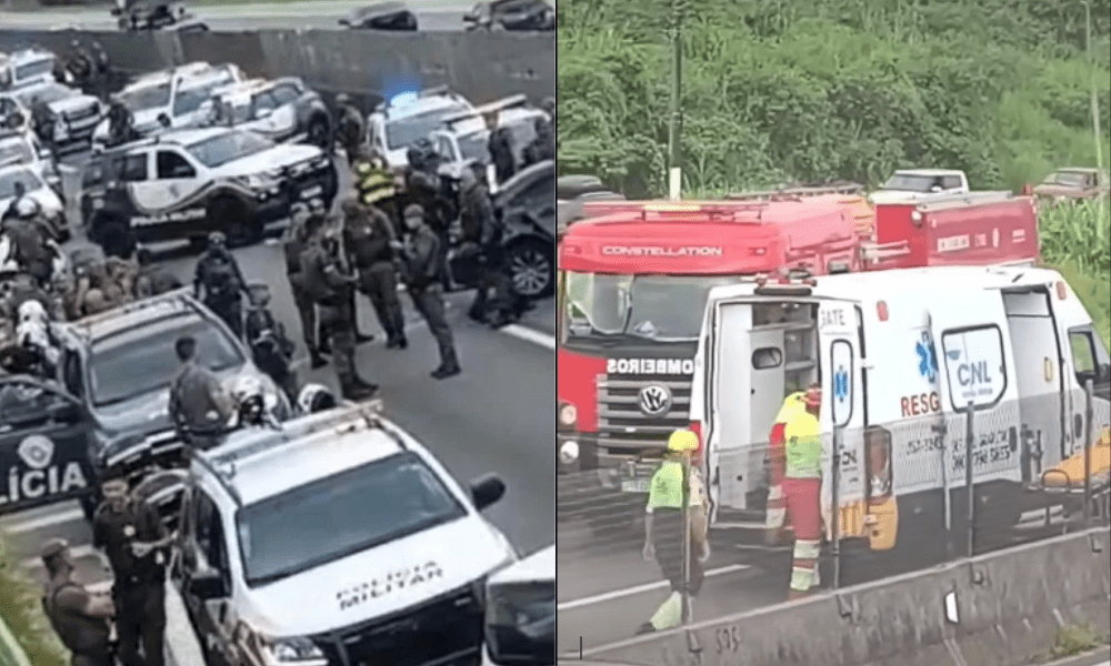 PM da reserva é perseguido e baleado por outros PMs no litoral de SP