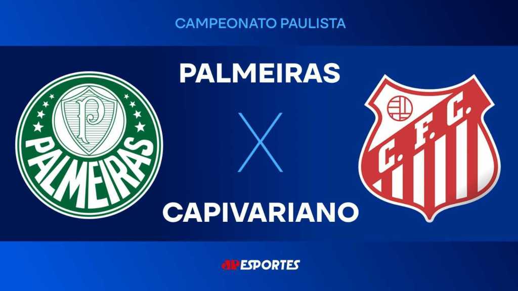 Palmeiras x Capivariano: confira a transmissão da Jovem Pan ao vivo