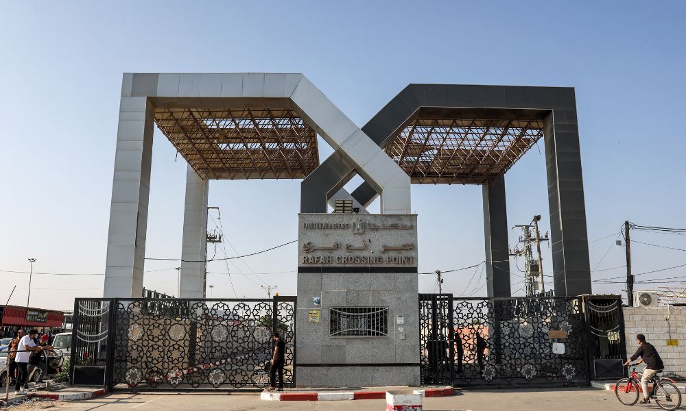 Israel reabre a passagem de Rafah, fronteira entre o Egito e a Faixa de Gaza 