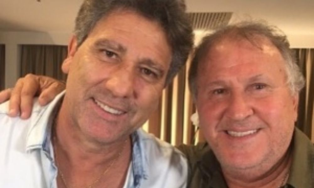 Zico revela ser o responsável pelo o início de Renato Gaúcho como técnico