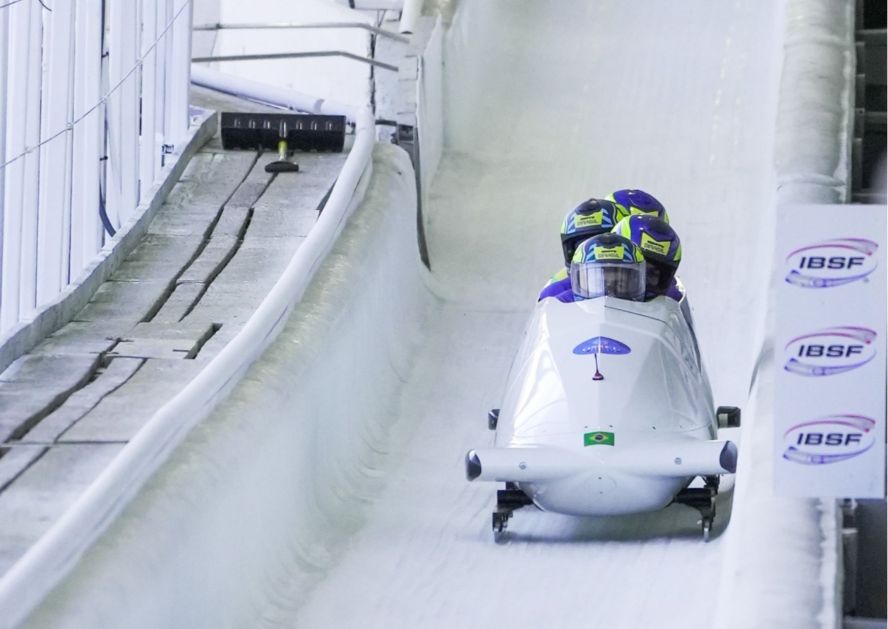 Trenó do Brasil no Mundial de Lake Placid em 2025