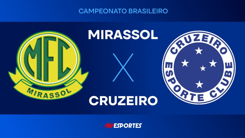 Mirassol x Cruzeiro: assista ao vivo a transmissão da Jovem Pan