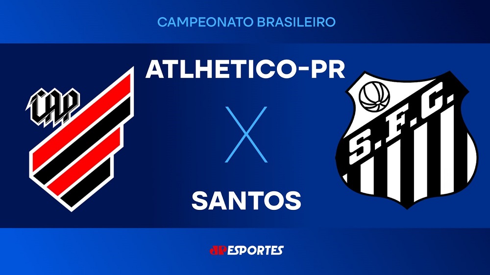 Atlhetico-PR x Santos: confira a transmissão da Jovem Pan ao vivo