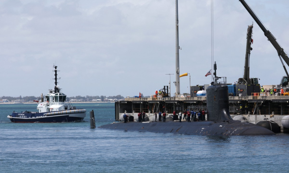 USS Vermont (SSN-792), um submarino de ataque nuclear da classe Virginia dos EUA