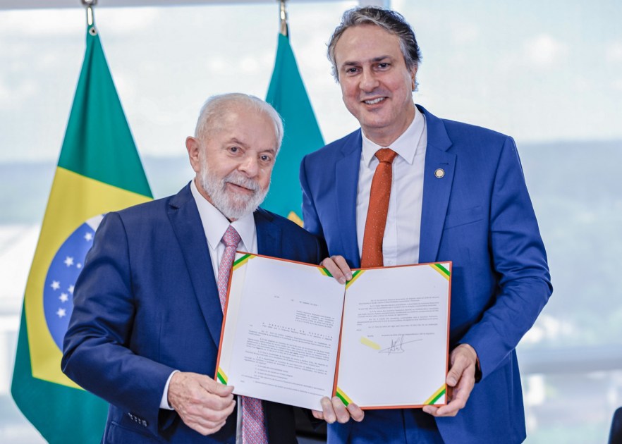 Lula e Camilo Santana