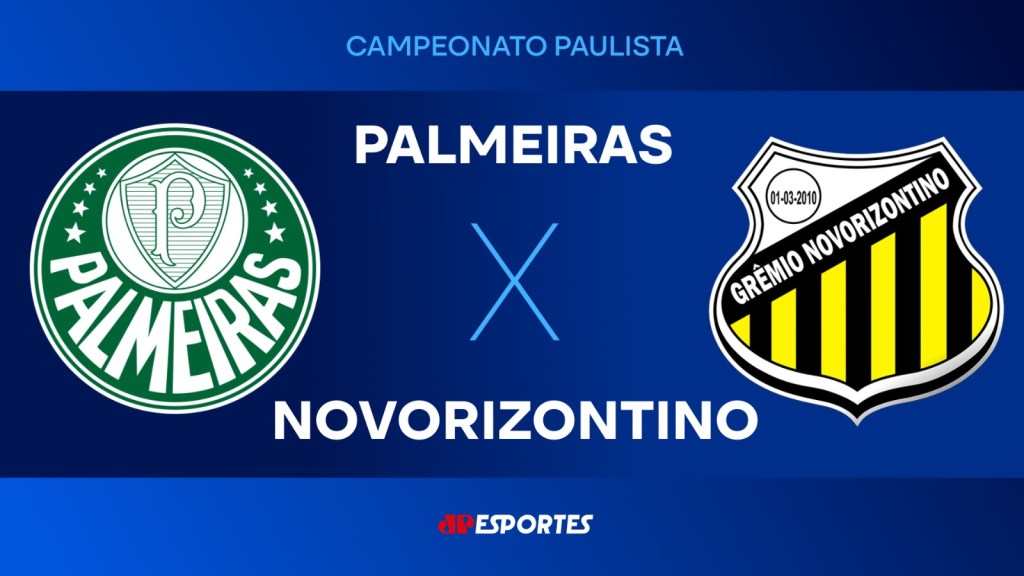 Palmeiras x Novorizontino: confira a transmissão da Jovem Pan ao vivo