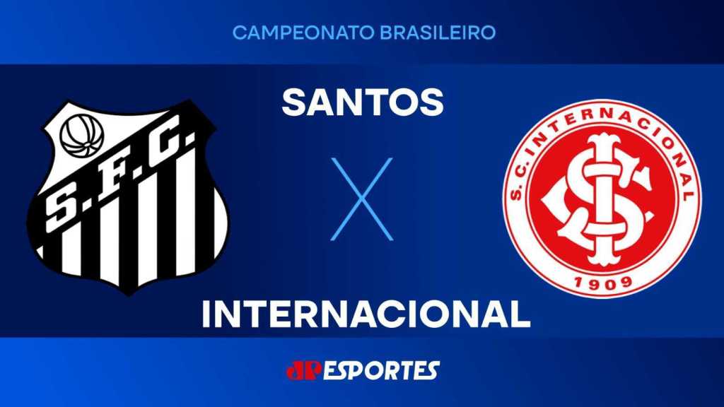 Santos x Internacional: assista ao vivo a transmissão da Jovem Pan