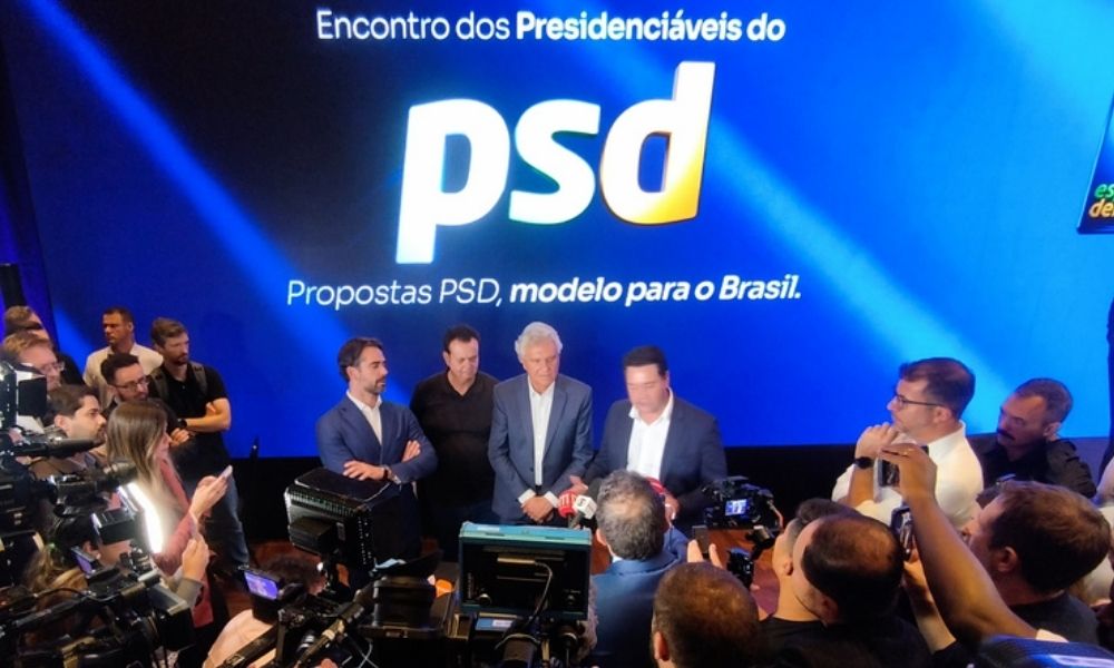 Evento do PSD reúne pré-candidatos à Presidência e marca estreia de Eduardo Leite no debate interno