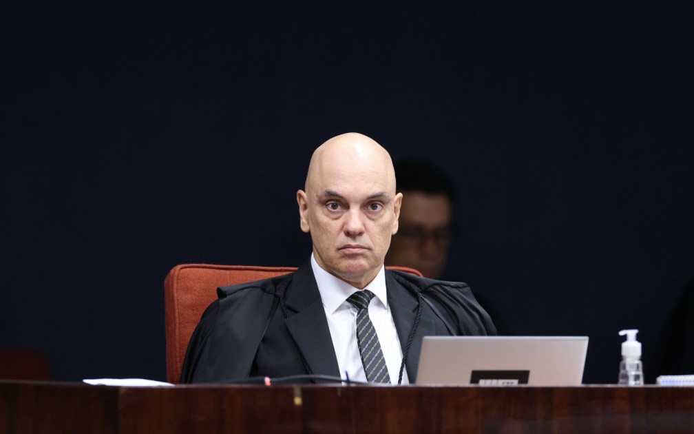 Julgamentos da Ação Penal 2668 - Núcleo 1 (Manhã) - 10/09/2025 Ministro Alexandre de Moraes. Julgamentos da Ação Penal 2668 - Núcleo 1 (Manhã). Foto: Rosinei Coutinho/STF