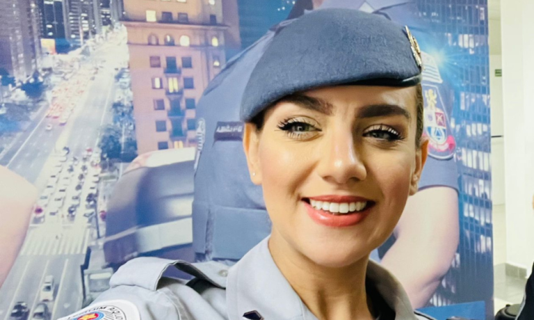 Gisele Alves Santana, de 32 anos, esposa de um tenente-coronel da PM, encontrada morta