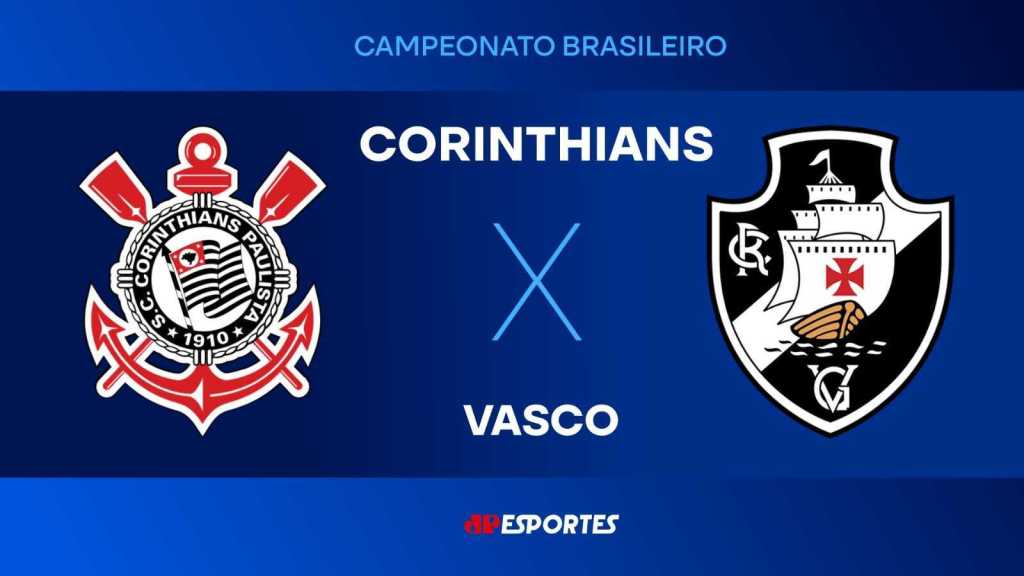 Corinthians x Vasco: assista à transmissão da Jovem Pan ao vivo