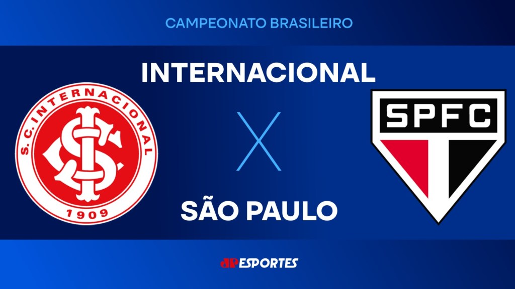 Internacional x São Paulo: confira a transmissão da Jovem Pan ao vivo