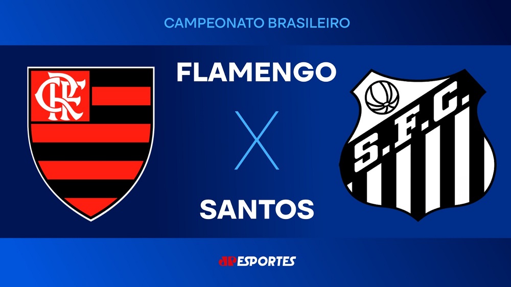 Flamengo x Santos: confira a transmissão da Jovem Pan ao vivo
