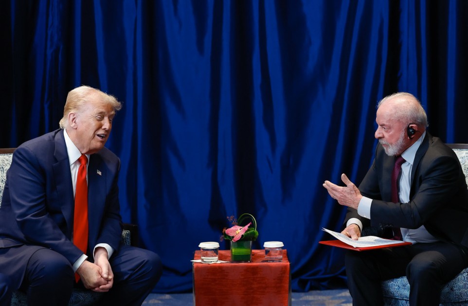 Lula e Trump