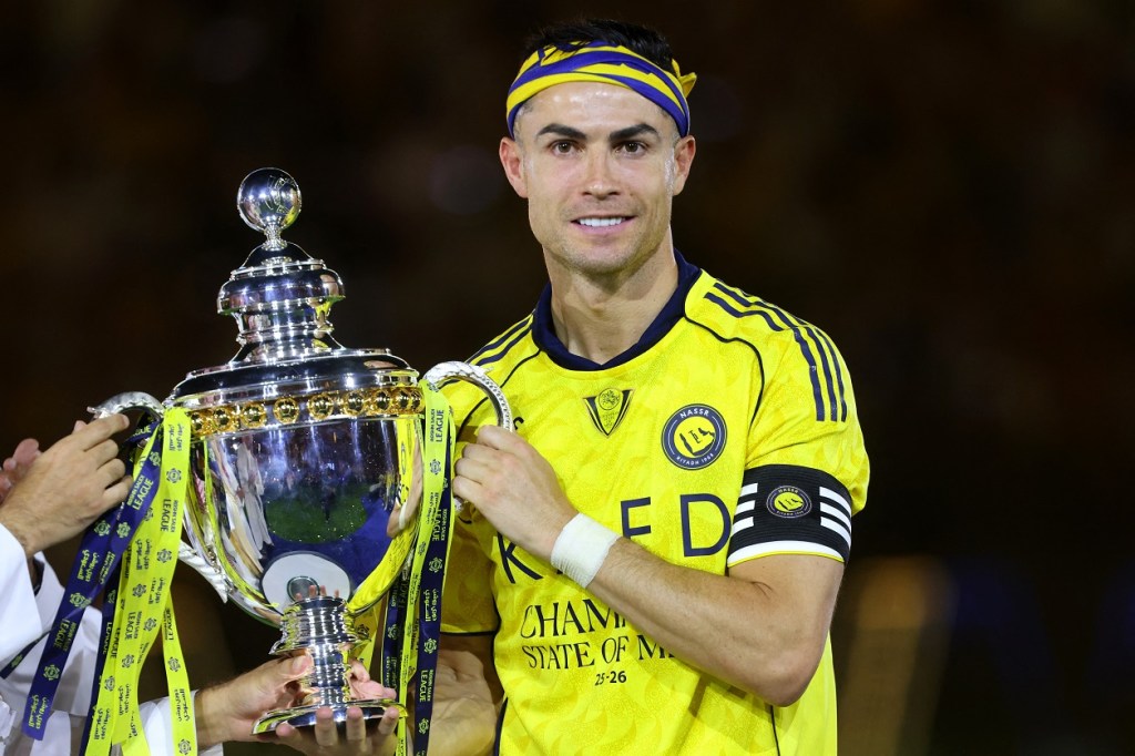 Após quatro temporadas na Arábia Saudita, Cristiano Ronaldo conquista 1º título com Al-Nassr