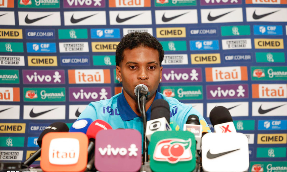 Fora da Copa por lesão, jogador Rodrygo será comentarista do mundial na TV