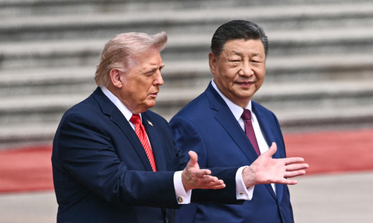 Presidente dos EUA, Donald Trump, e o líder chinês, Xi Jinping