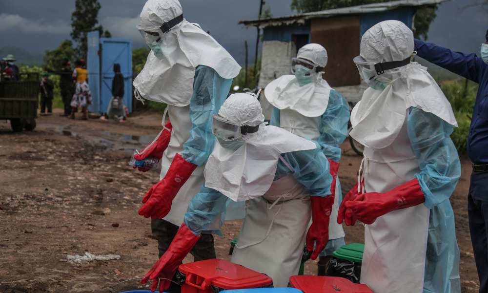 OMS eleva risco de ebola no Congo para ‘muito alto’, o nível máximo