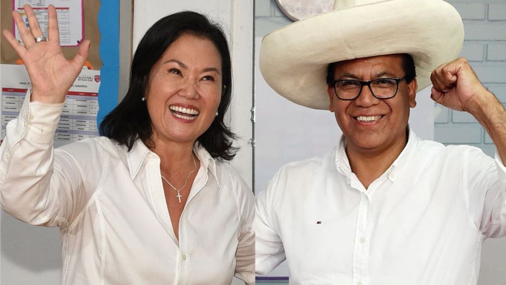 Eleição no Peru: órgão eleitoral confirma Fujimori e Sánchez no segundo turno
