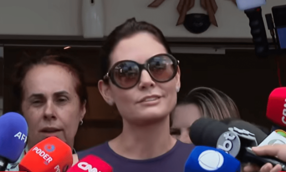 Michelle se pronuncia após pedido de desculpas de Flávio: ‘Não tenho raiva’