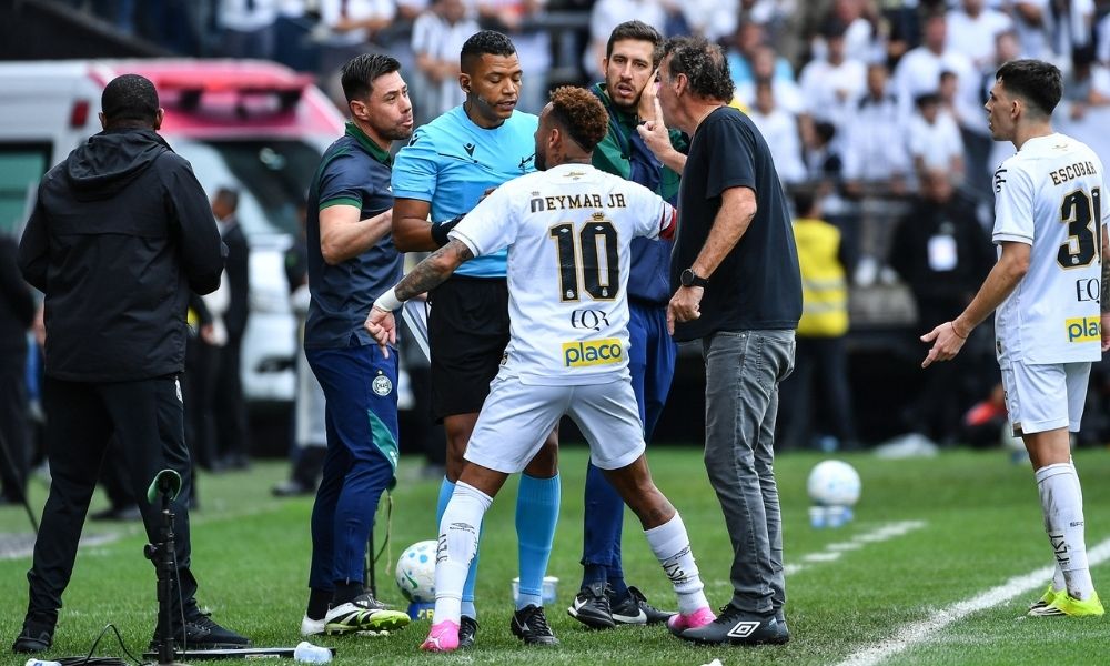 STJD nega anulação de jogo entre Santos x Coritiba em que Neymar saiu por engano