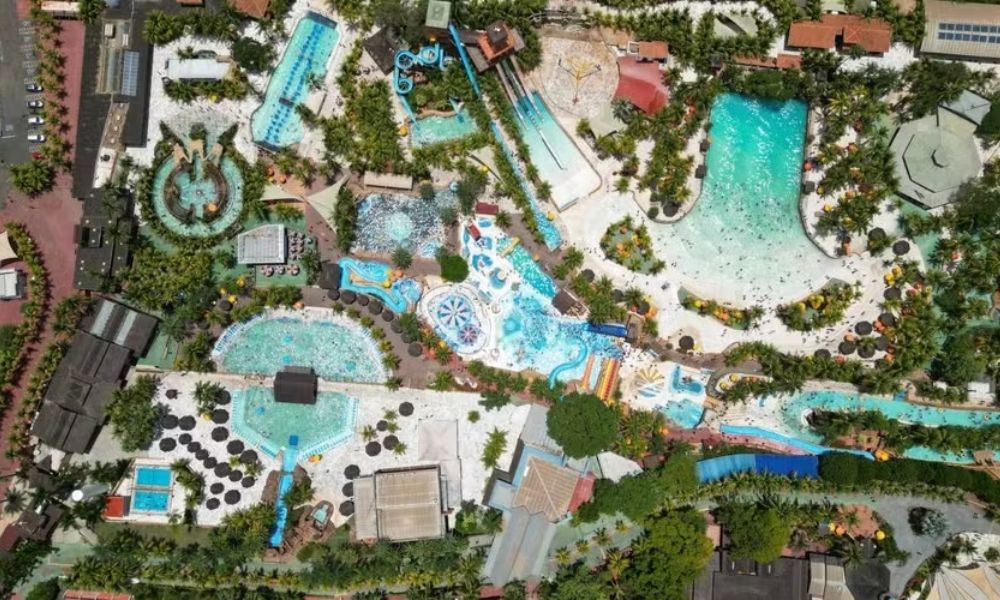 parque aquático Thermas dos Laranjais