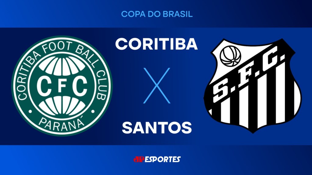 Coritiba x Santos: assista ao vivo à transmissão da Jovem Pan
