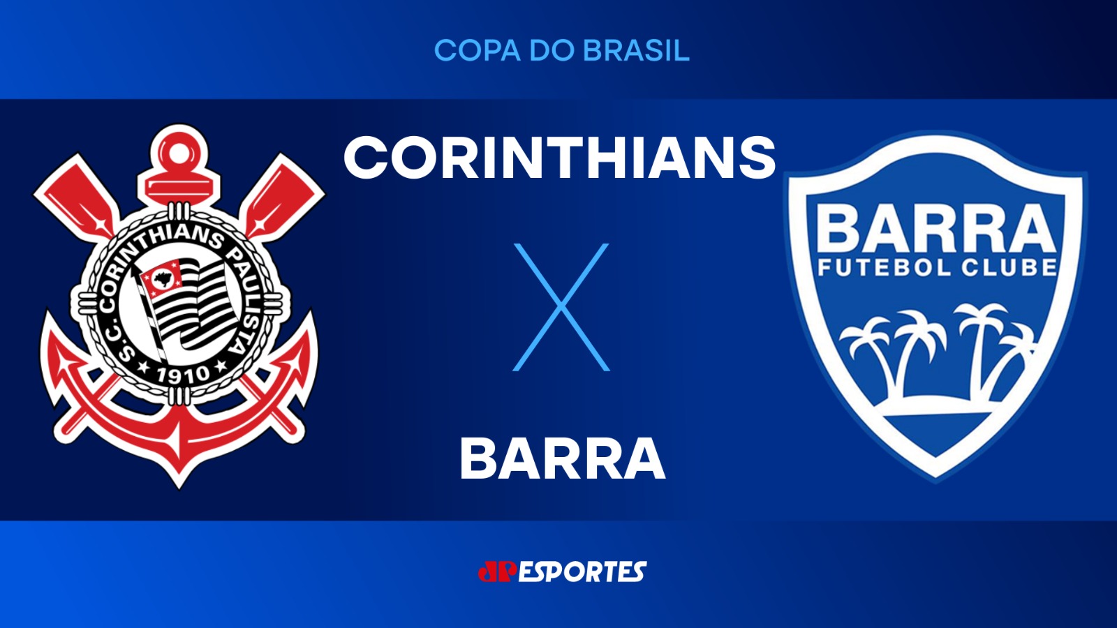 Corinthians x Barra: assista ao vivo à transmissão da Jovem Pan