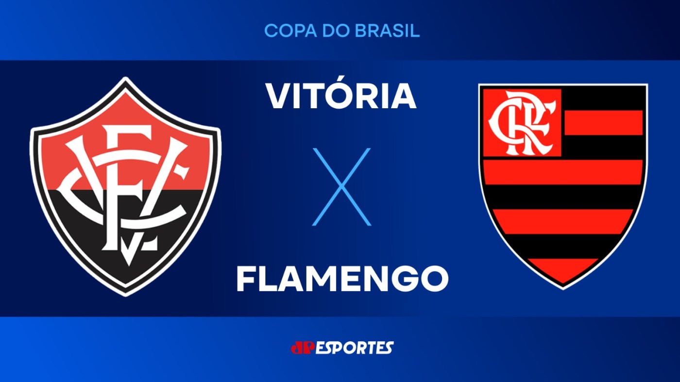 Vitória x Flamengo: assista ao vivo à transmissão da Jovem Pan