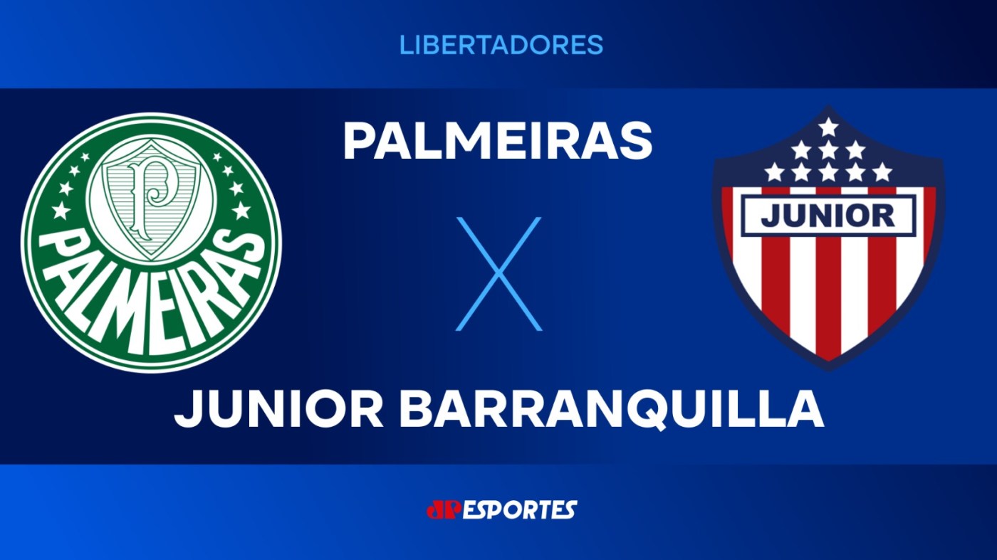 Palmeiras x Junior Barranquilla: assista ao vivo à transmissão da Jovem Pan