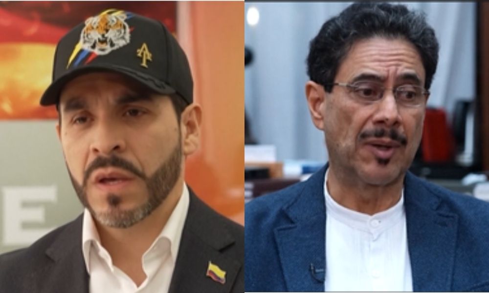 Abelardo de la Espriella e Iván Cepeda