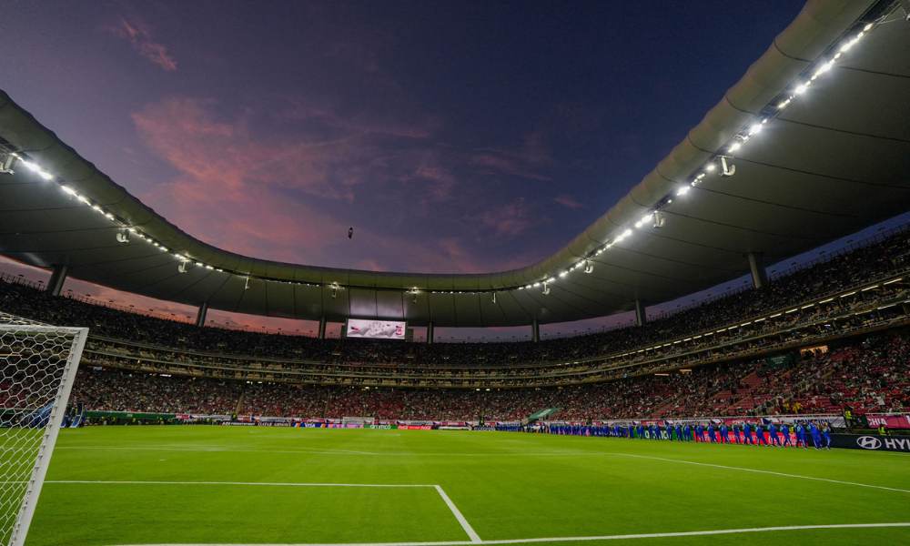 Estádio Akron, em Guadalajara, onde acontecerá México x Coreia do Sul
