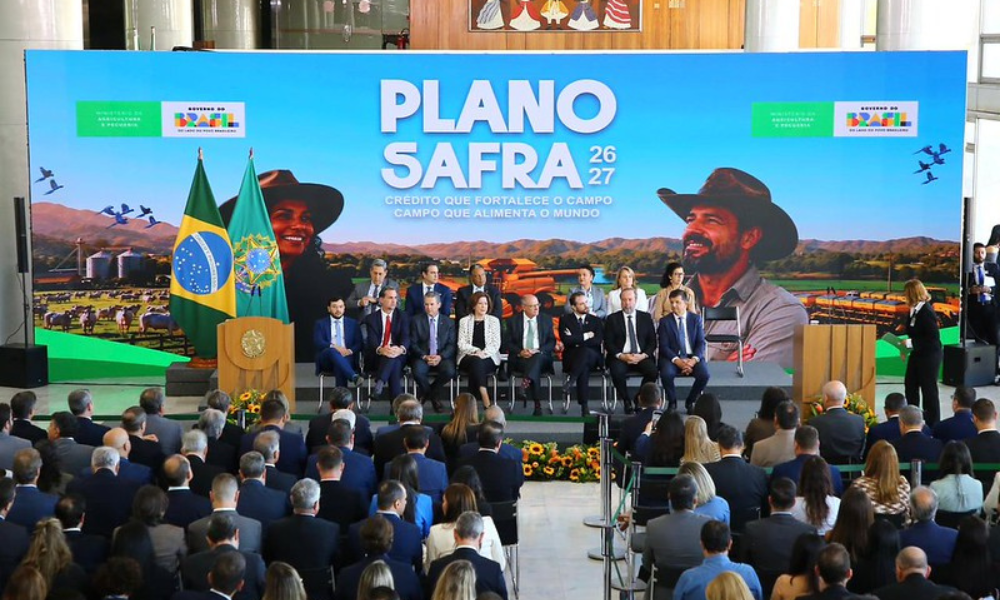 Governo lança Plano Safra 2026/27 de R$ 525,1 bilhões para grandes produtores
