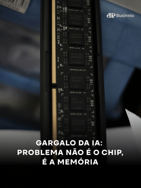 Gargalo da IA generativa não é o chip, é a memória