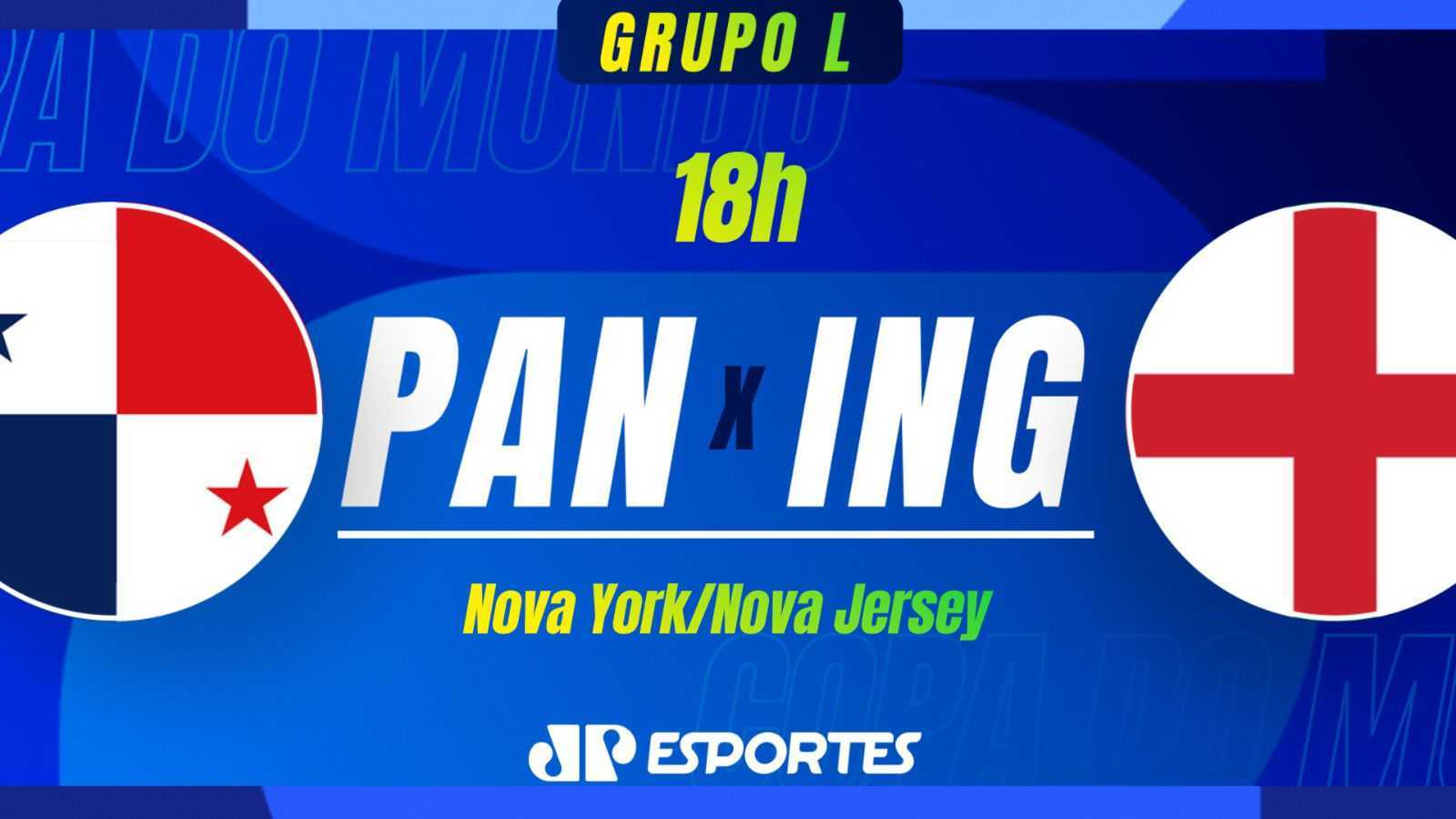 Copa do Mundo: Panamá e Inglaterra acompanhe ao vivo