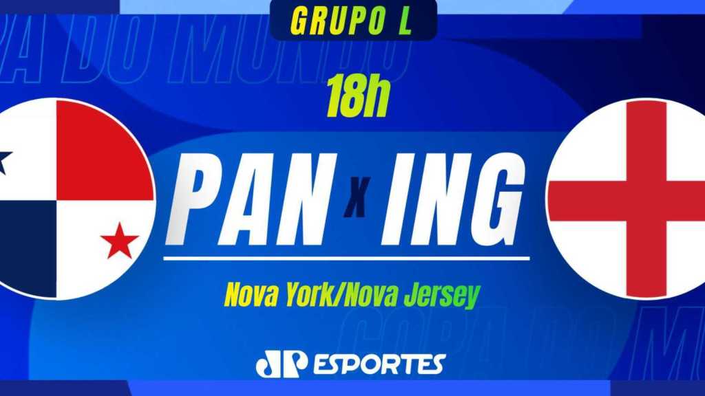 Copa do Mundo: Panamá e Inglaterra acompanhe ao vivo