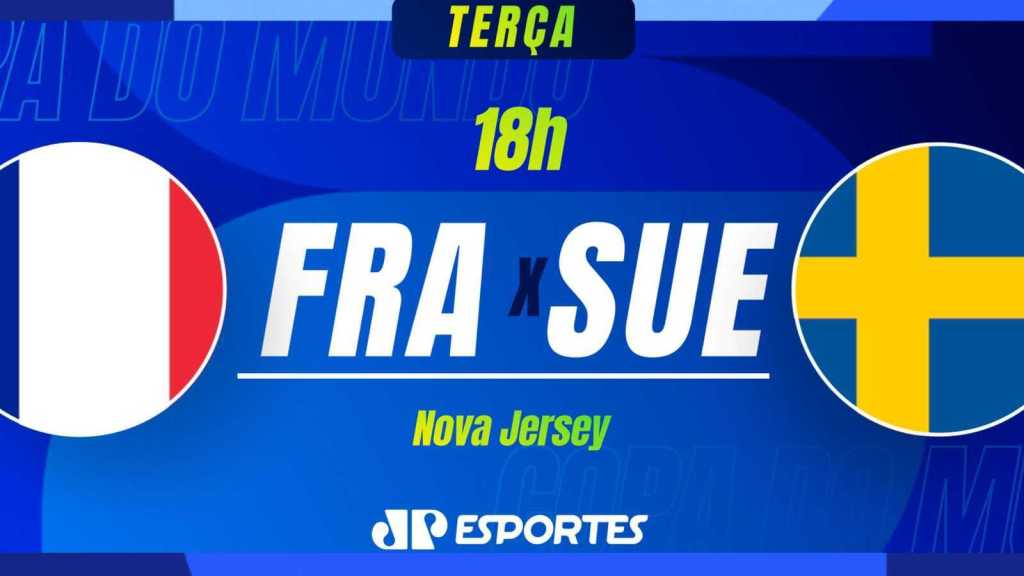 Copa do Mundo: França e Suécia acompanhe ao vivo